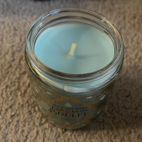 Bath & Body Works Pear 🍐 Crème Brûlée Candle - Picture 2 of 3